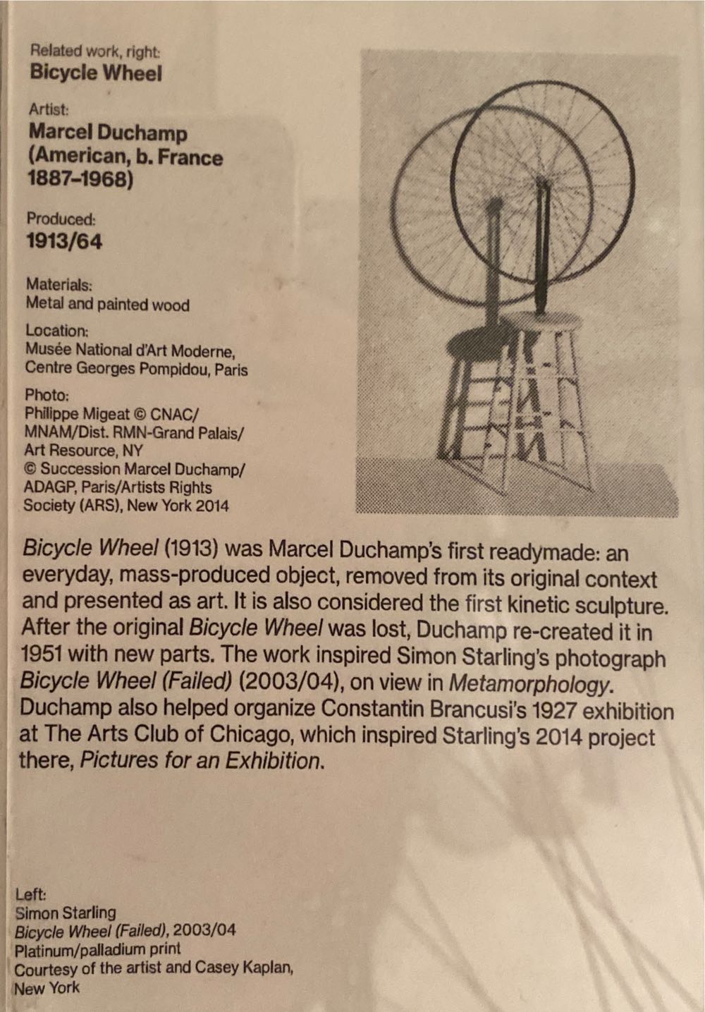 Bicycle Wheel - Marcel Duchamp art collectible - Main Image 2