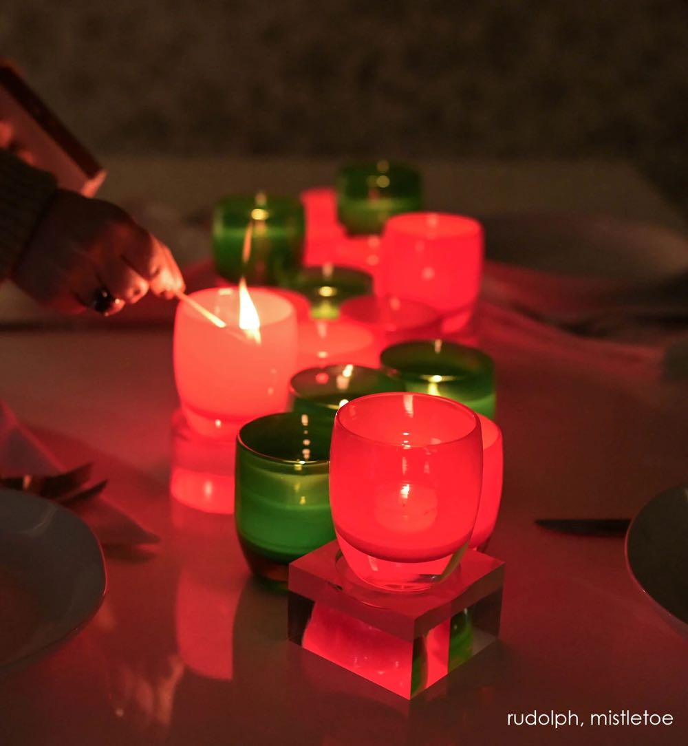 Rudolph - Glassybaby art collectible - Main Image 2