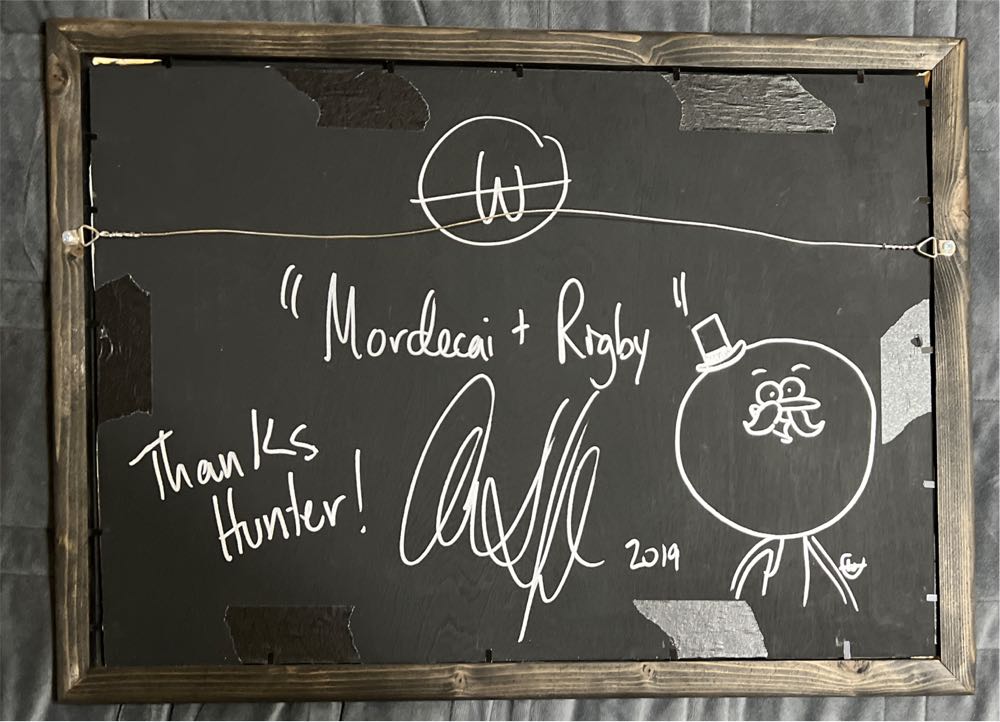 Moredcai & Rigby - Andrew Sheppard art collectible - Main Image 2