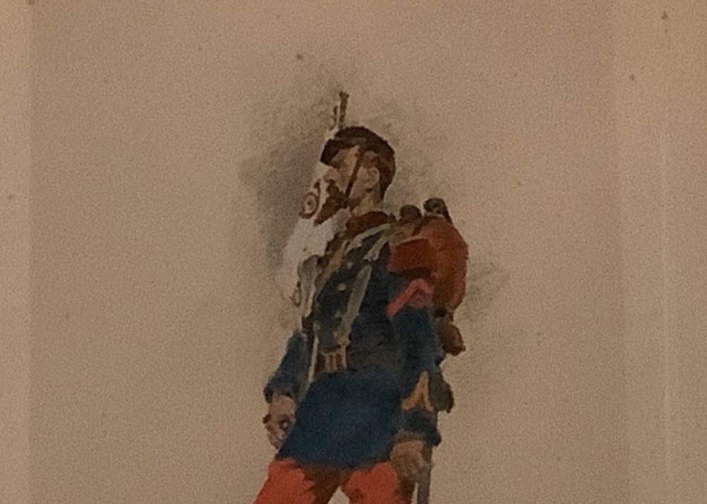 Portè-faury-champsean a Fricò - Alphonse de Neuville art collectible - Main Image 3