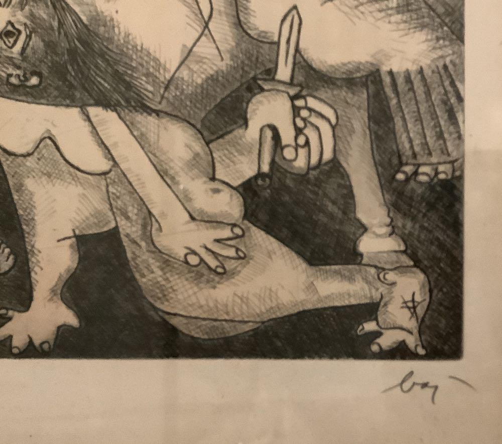 Prova di secondo stato - Marino Marini art collectible - Main Image 3