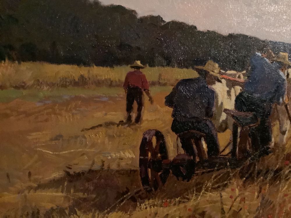 Falciatori di grano  art collectible - Main Image 2