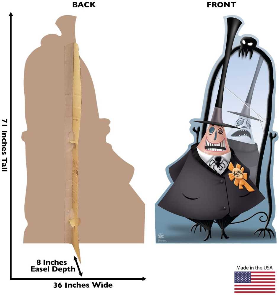 The Nightmare Before Christmas Mayor Cut Out  art collectible - Main Image 2