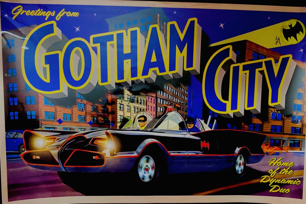 Greetings From Gotham City - Al Abbazia art collectible - Main Image 1