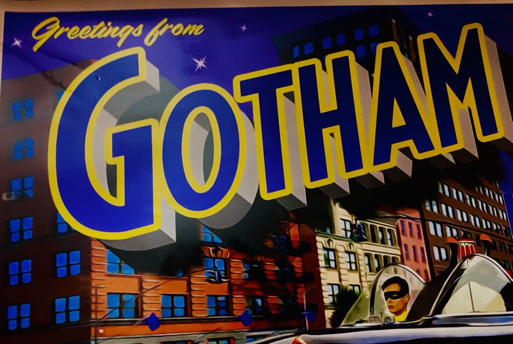 Greetings From Gotham City - Al Abbazia art collectible - Main Image 2