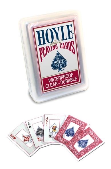 Hoyle Waterproof Clear Playing Cards - USPCC art collectible [Barcode 073854112946] - Main Image 2