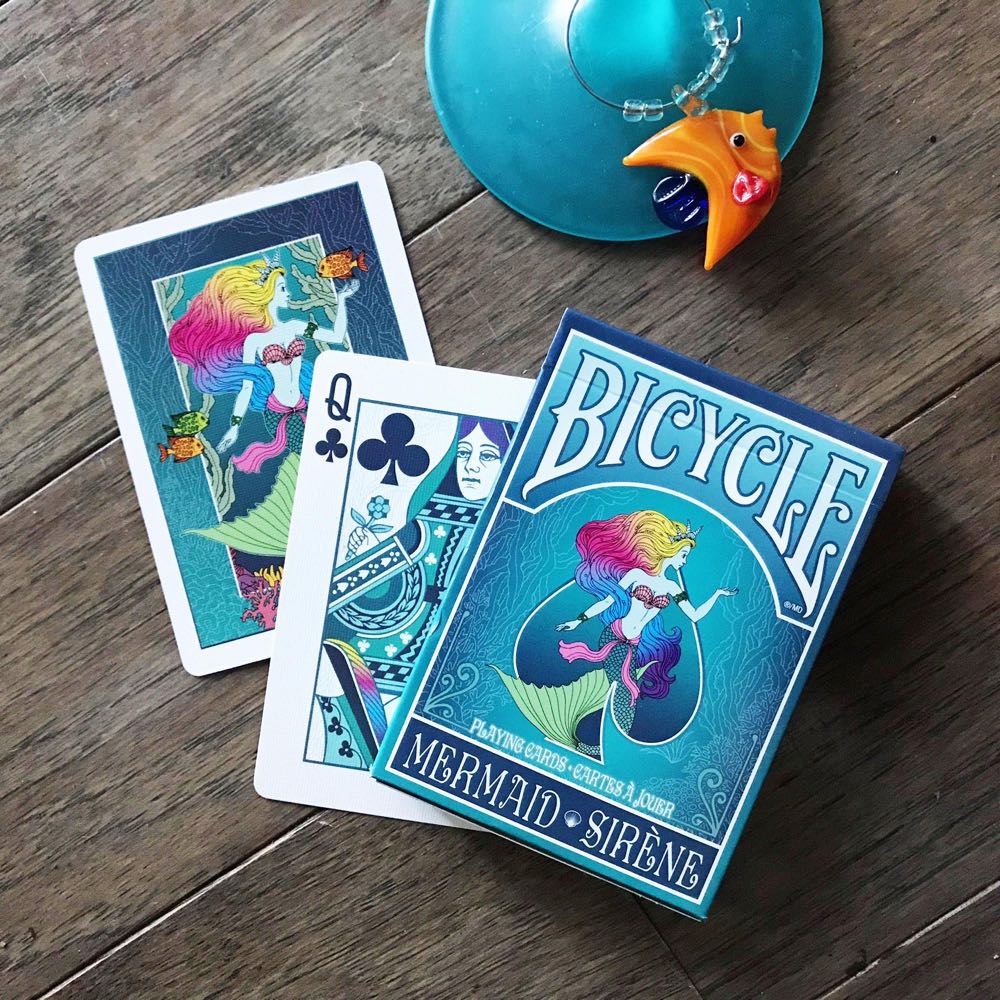 Bicycle Mermaid Playingcards - USPCC art collectible - Main Image 3