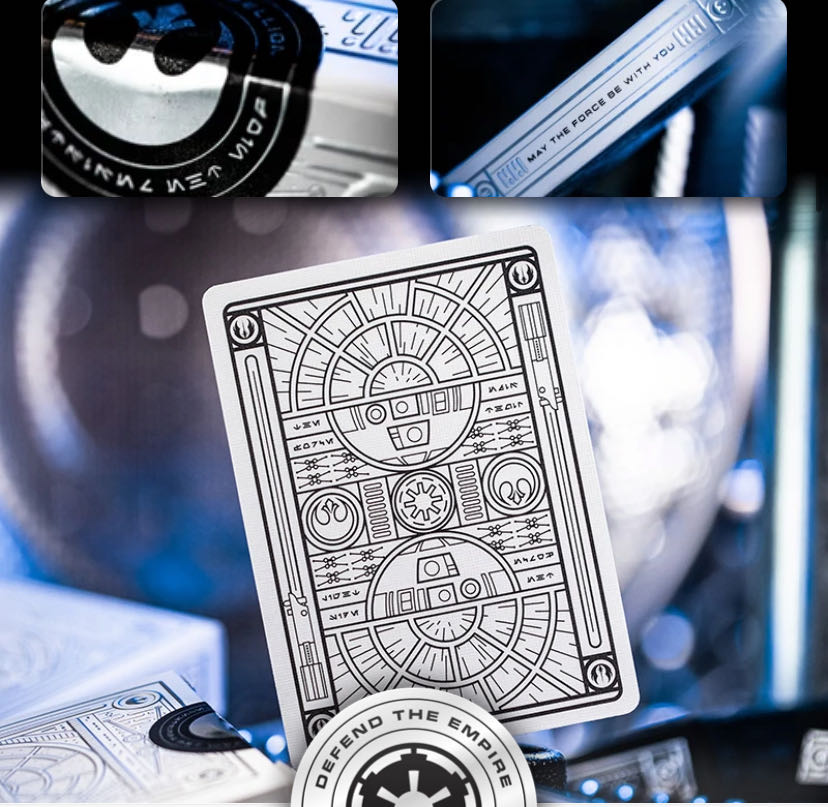 Star Wars White Playingcards Theory 11 - Theory 11 art collectible - Main Image 2