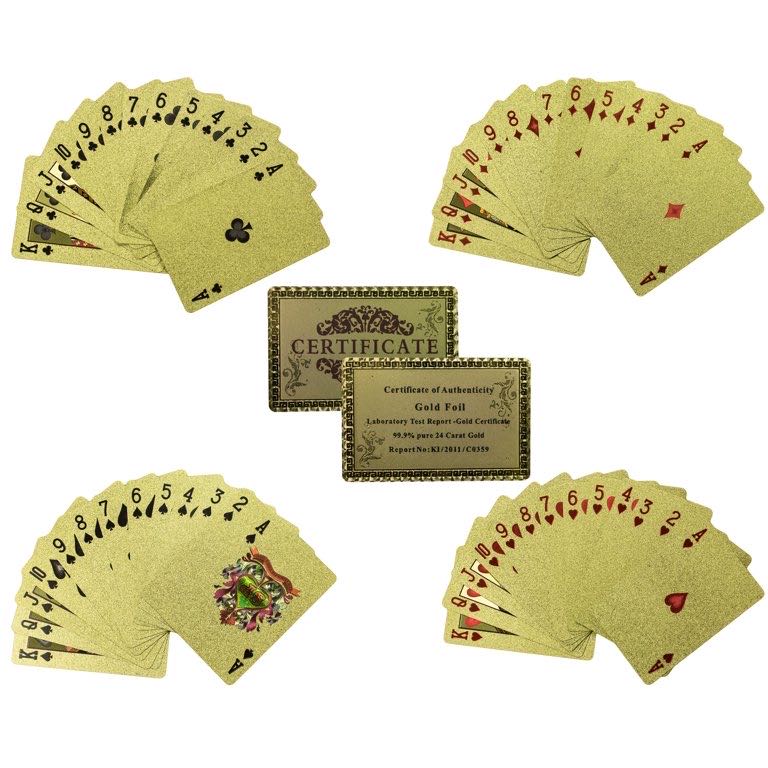 Gold Eagle American Flag Playing Cards  art collectible [Barcode 642312864194] - Main Image 3