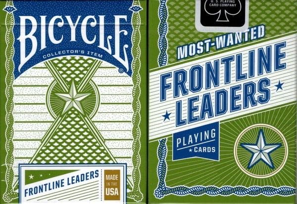 Bicycle Frontline Leaders Playing Cards  art collectible [Barcode 073854024942] - Main Image 2