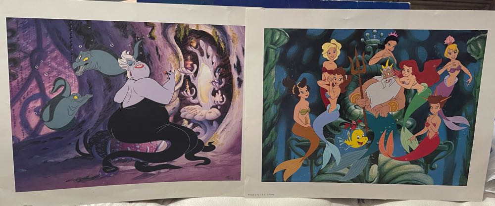 The Little Mermaid (Set Of 4) - Disney Store Exclusive Lithographs - The Disney Store art collectible [Barcode 434030533229] - Main Image 3
