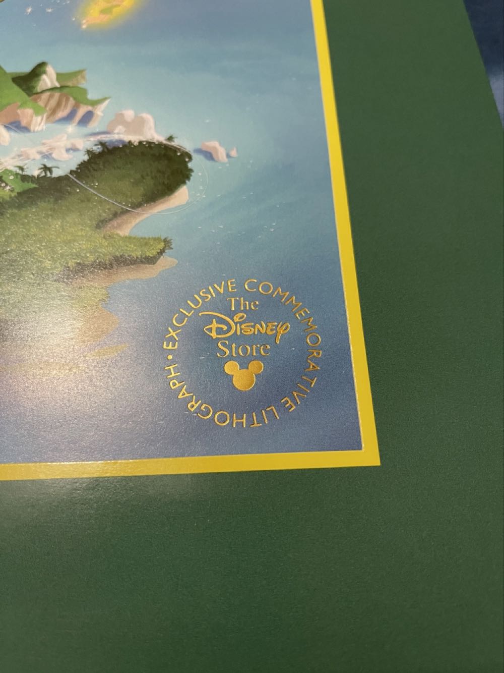 Peter Pan Lithograph - The Disney Store art collectible - Main Image 4