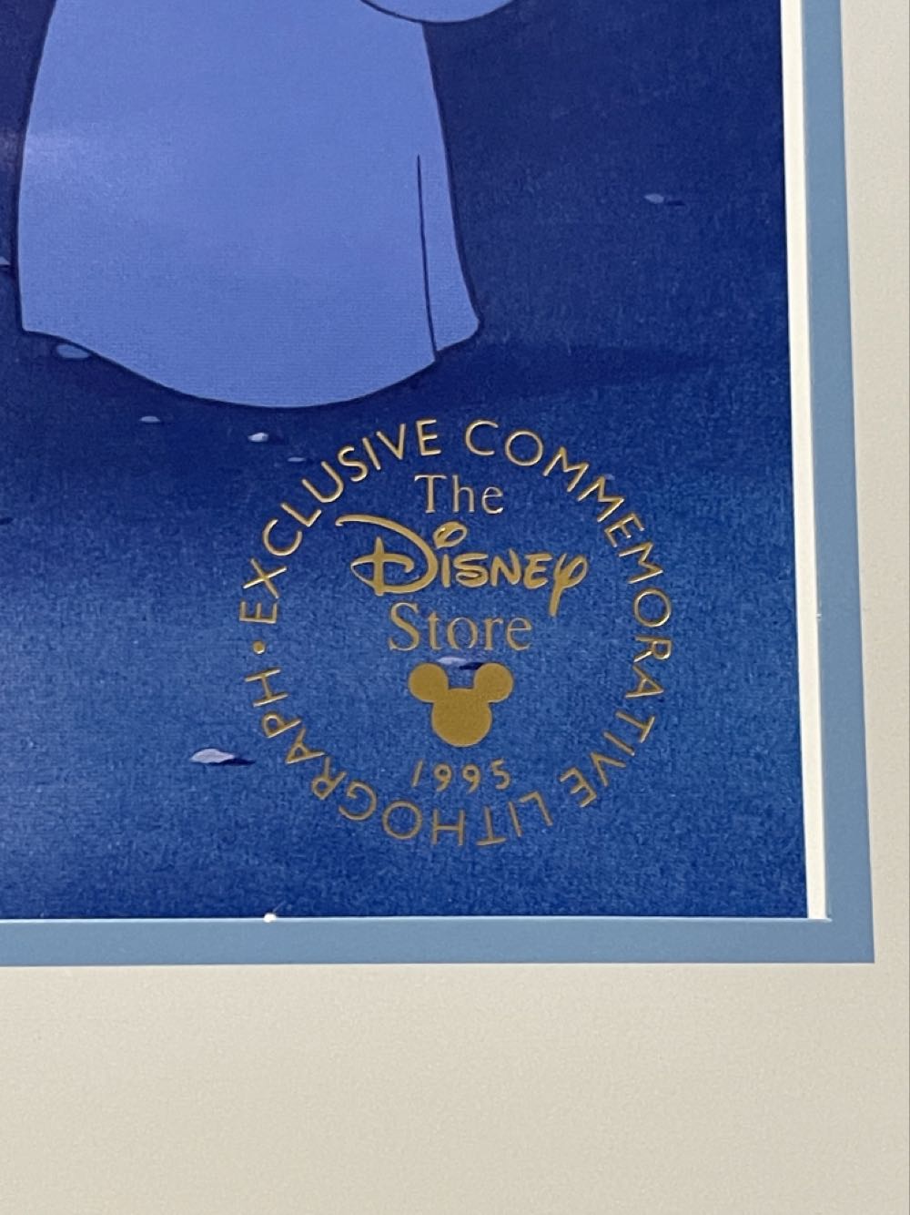 Cinderella - 1995 Disney Store Exclusive Lithograph - The Disney Store art collectible [Barcode 413975572647] - Main Image 4