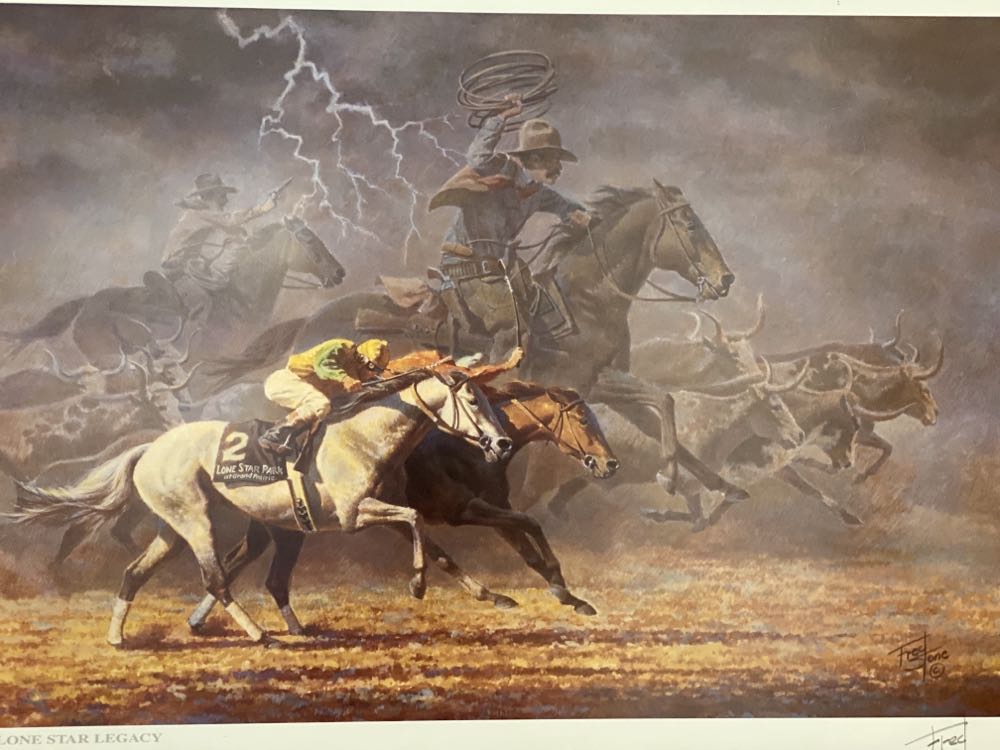 Lone Star Legacy - Fred Stone art collectible - Main Image 3
