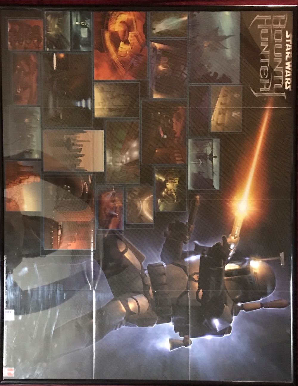 Star Wars Bounty Hunter: Prima’s Official Strategy Guide Poster Insert - LucasArts art collectible [Barcode 9780761541646] - Main Image 3