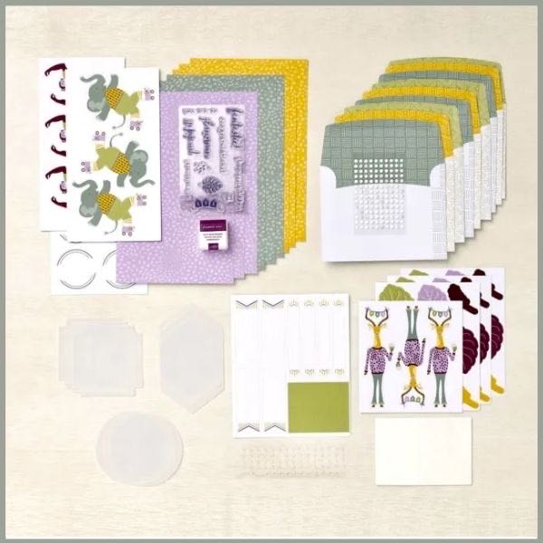 Safari Celebration - Paper Pumpkin art collectible - Main Image 2