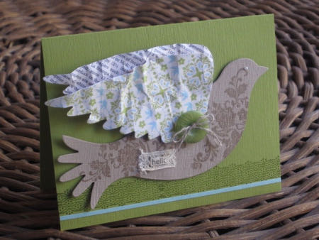 Elegant Bird - Sizzix art collectible [Barcode 125593] - Main Image 3