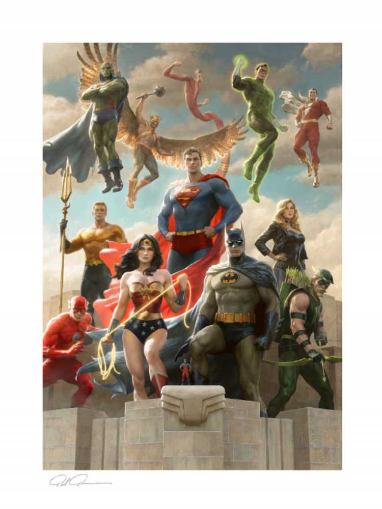 Justice League - Paolo Rivera art collectible - Main Image 2