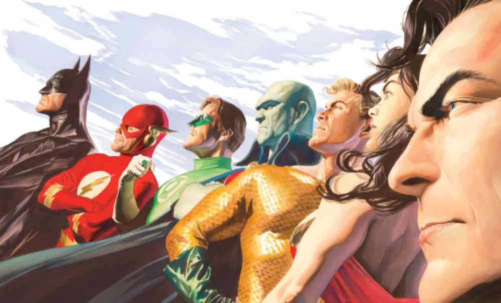 Liberty and Justice JLA - Alex Ross art collectible - Main Image 2