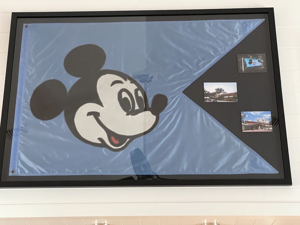 Disney World Train Station Flag  art collectible - Main Image 2