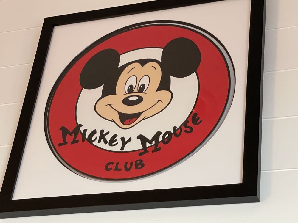 Mickey Mouse Club Drum Head  art collectible - Main Image 2