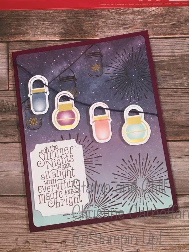 Summer Nights - Paper Pumpkin art collectible - Main Image 2