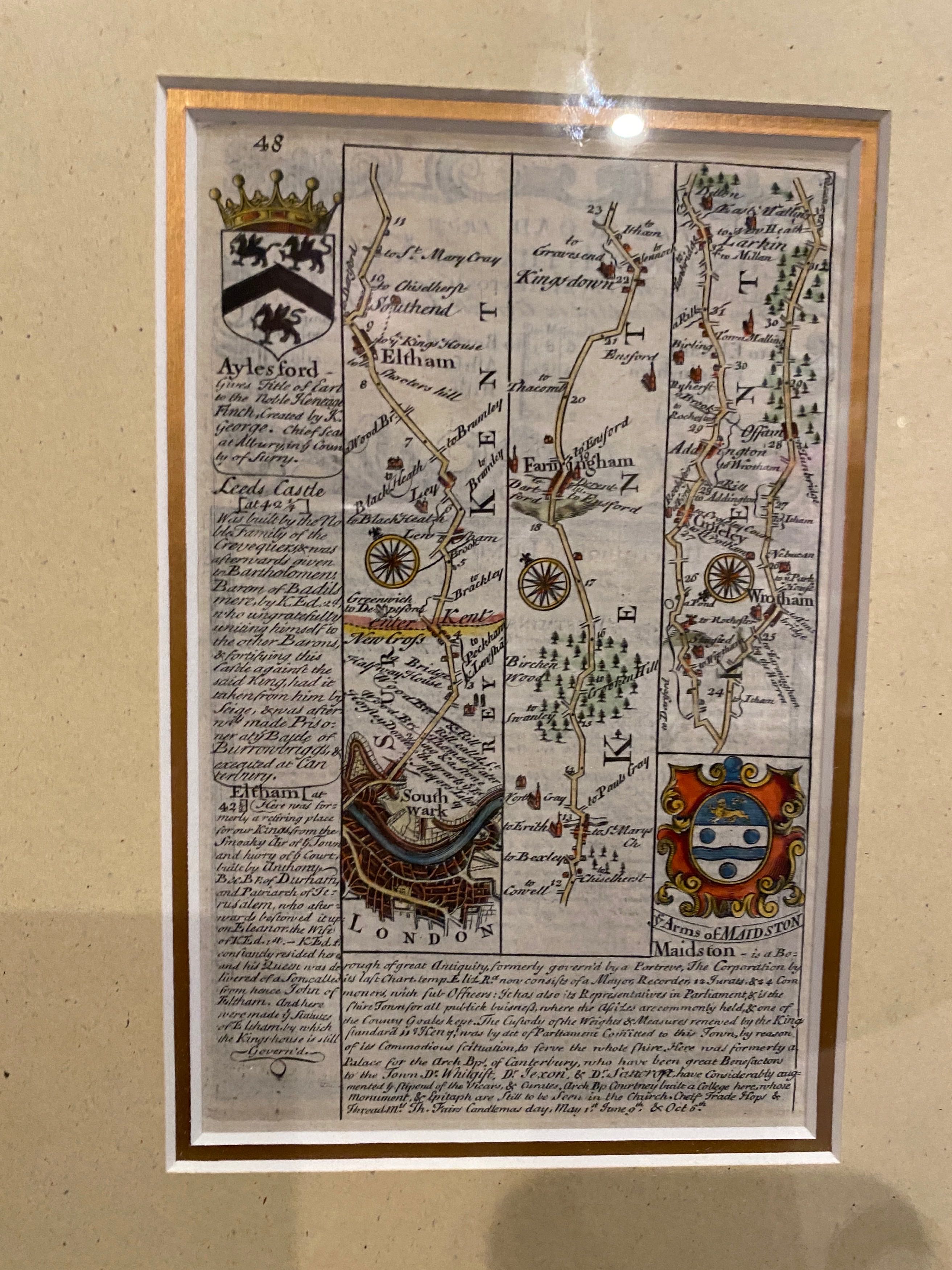 Road London to Wrotham - B. Owen art collectible - Main Image 2