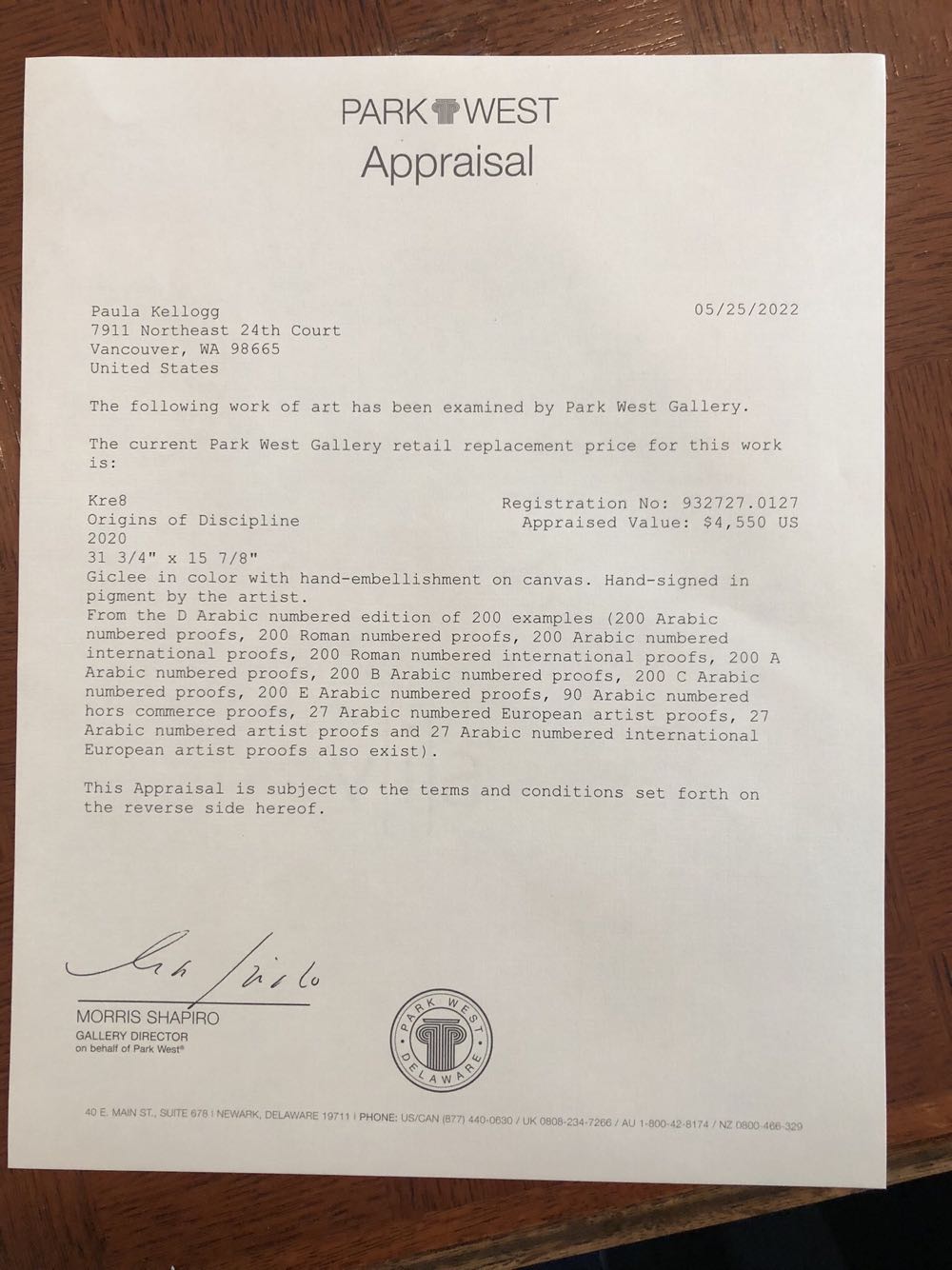 Origins Of Discipline - Kre8 art collectible - Main Image 3