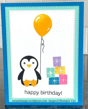 Penguin Builder Punch - Stampin’ Up! art collectible [Barcode 156452] - Main Image 3