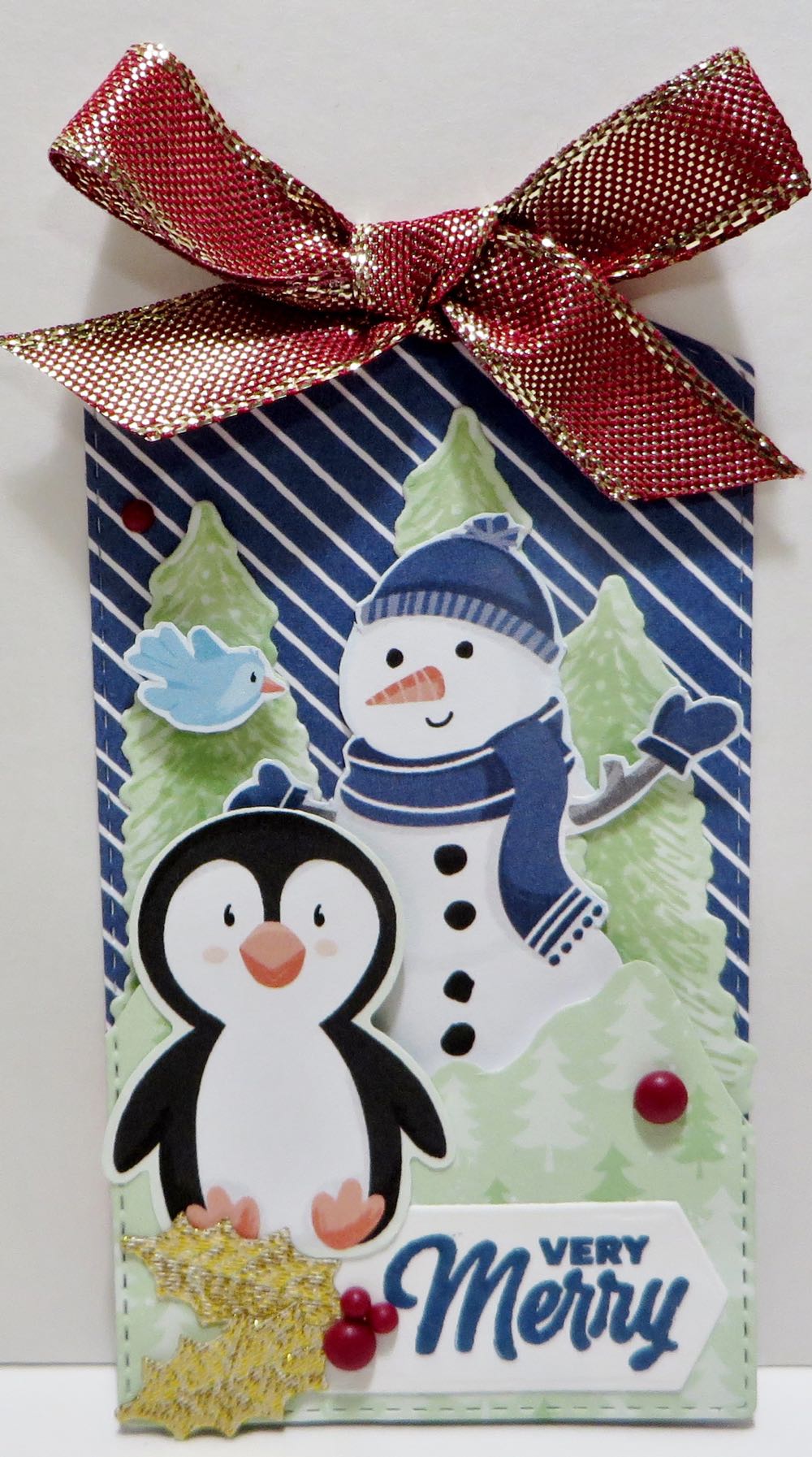 Penguin Builder Punch - Stampin’ Up! art collectible [Barcode 156452] - Main Image 4