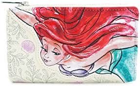 Wallet Loungefly The Little Mermaid Ariel Watercolor Bifold - Loungefly art collectible - Main Image 1