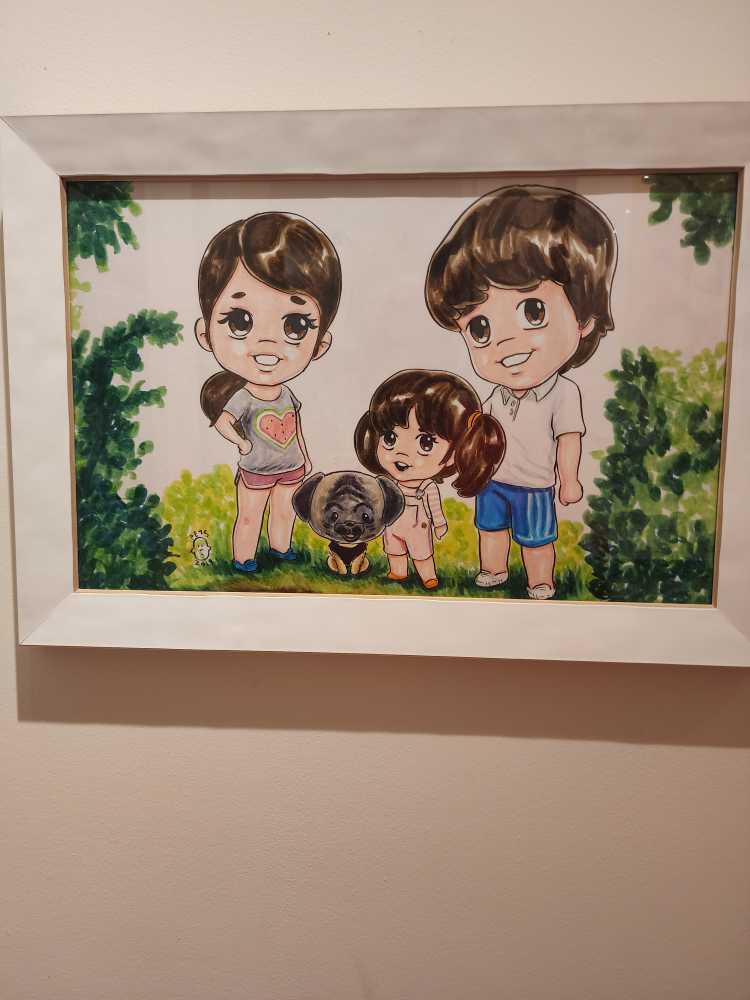 MiaCaricatura  art collectible - Main Image 2