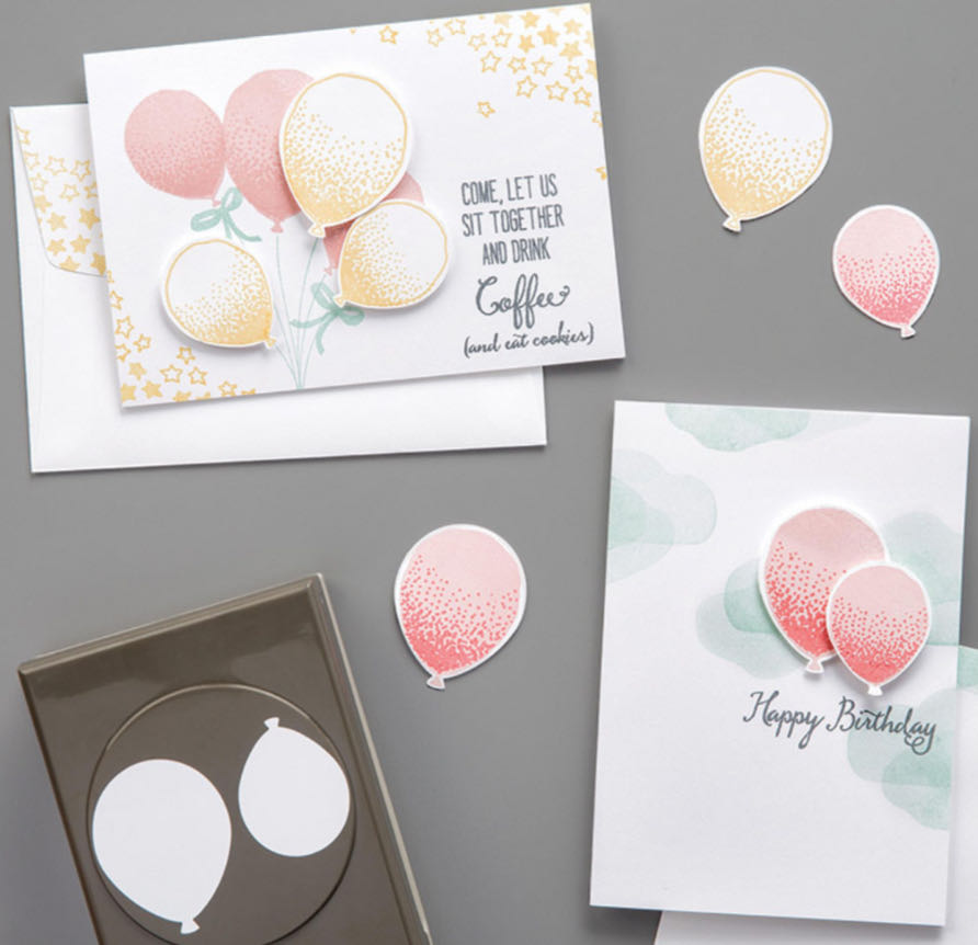 Balloon Bouquet - Stampin’ Up! art collectible - Main Image 4