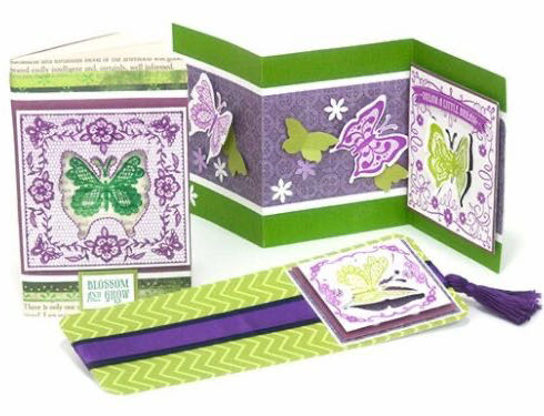 Lace Butterfly - EK Punch art collectible - Main Image 3