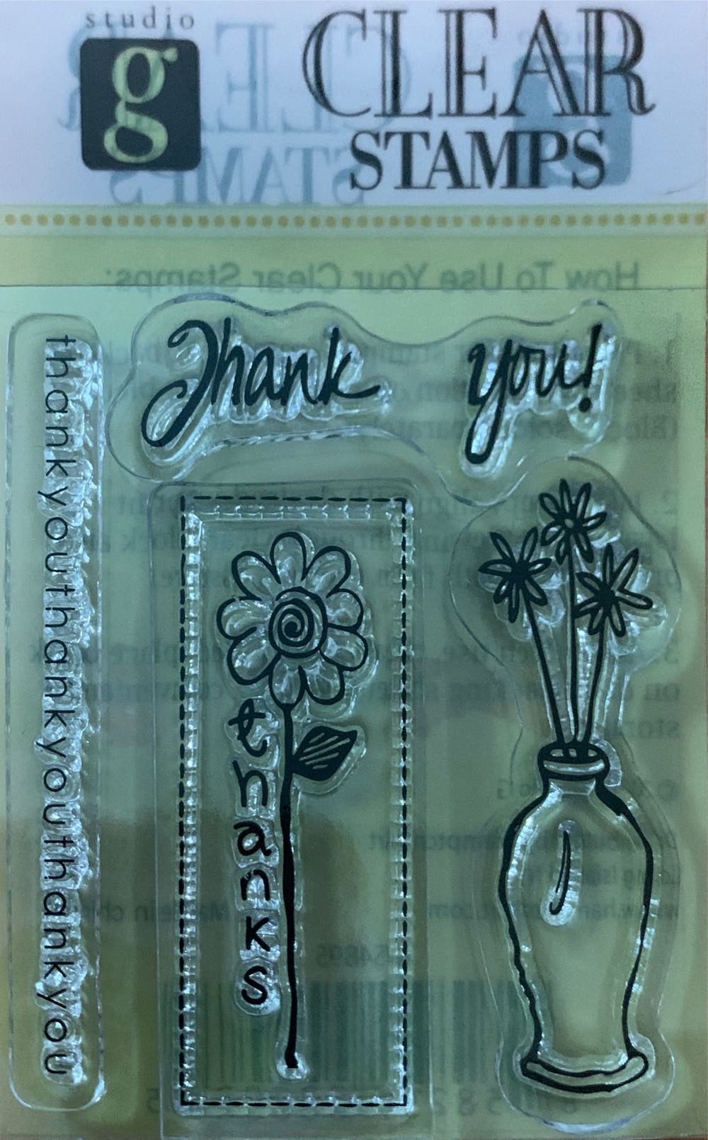 CLear Stamps  Vs4895 - Clear Stamps art collectible [Barcode 858237000085] - Main Image 4