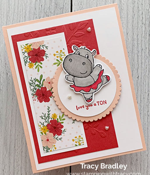 Hippest Hippos - Stampin’ Up! art collectible [Barcode 159921] - Main Image 2