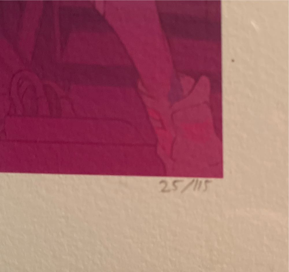 Cinder (25/115) - Tomer Hanuka art collectible - Main Image 2