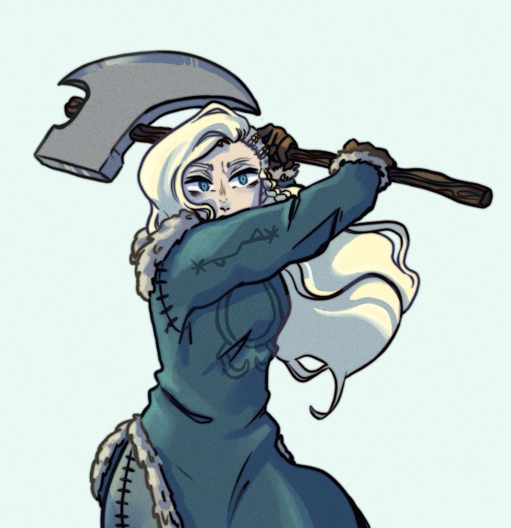 Svala Halfbody - Xediaa art collectible - Main Image 2