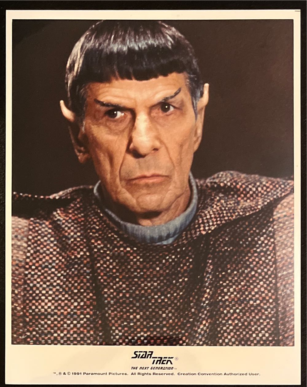 Star Trek TNG Picture Spock 2   art collectible - Main Image 1