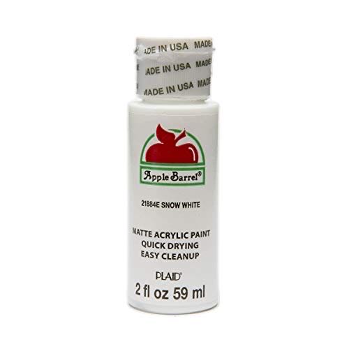 Apple Barrel Snow White Paint 2oz  art collectible [Barcode 028995218842] - Main Image 1