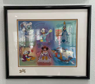 2000 Millenium Fab 5 Sericel  art collectible - Main Image 1