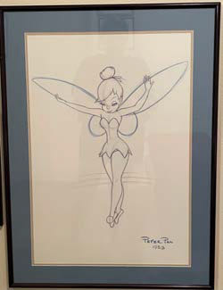 Tinker Bell Hand Drawing  art collectible - Main Image 1