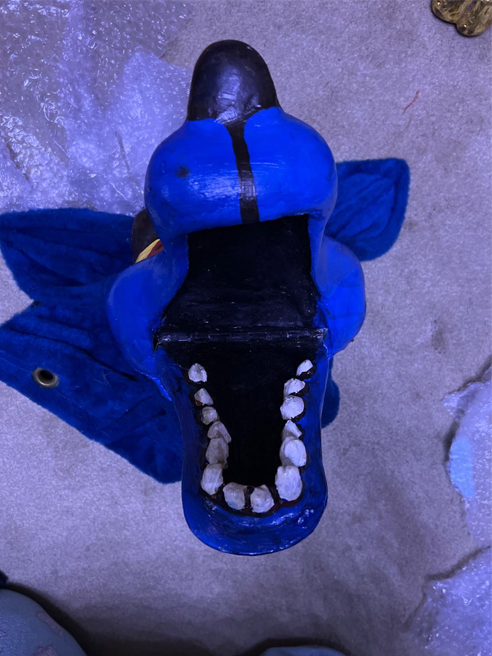 Wolf Blue Large - Dorothy Rankin art collectible - Main Image 2