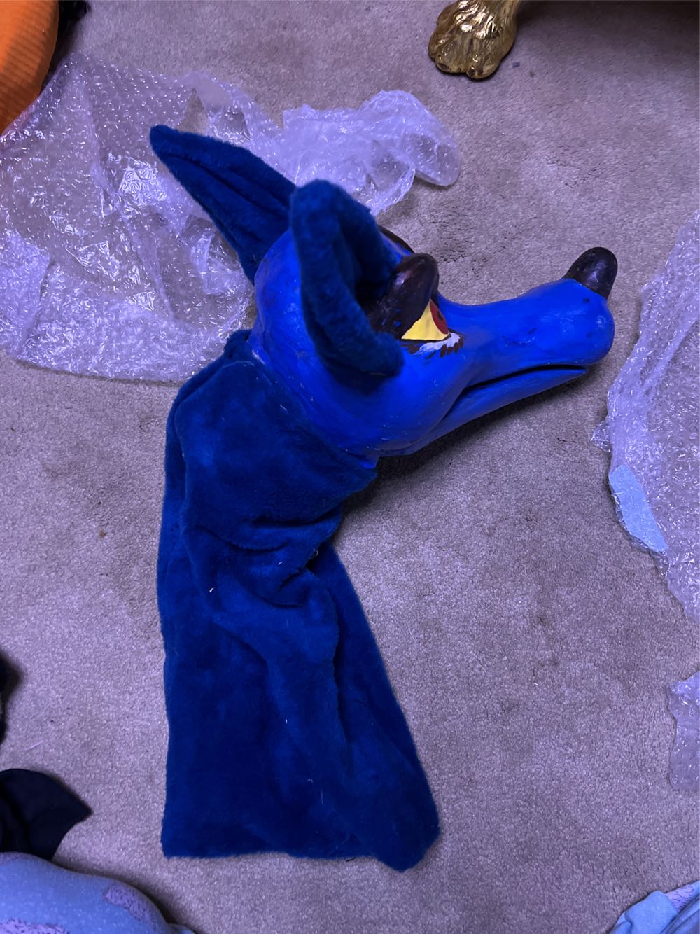 Wolf Blue Large - Dorothy Rankin art collectible - Main Image 4