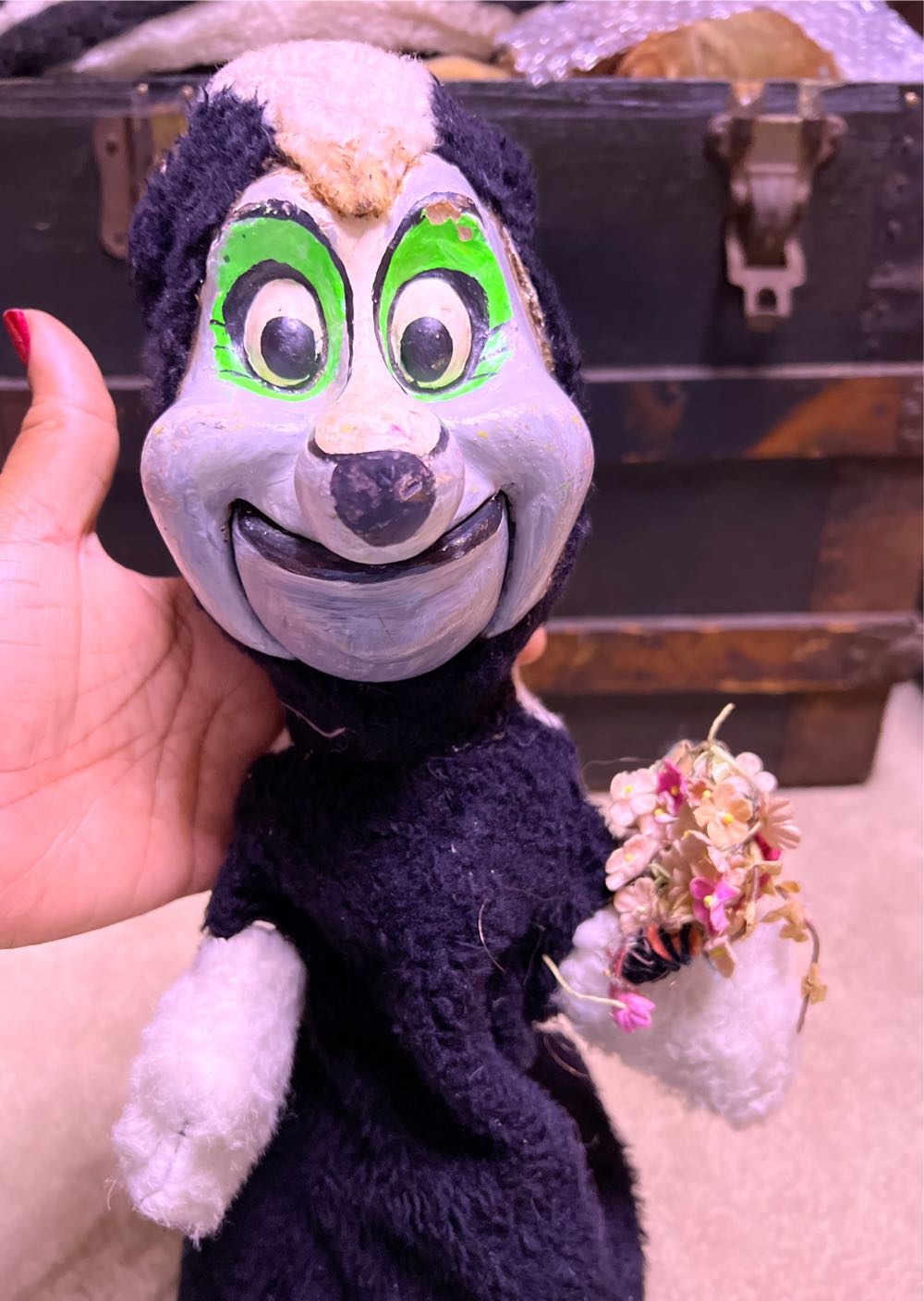 Skunk Witch - Dorothy Rankin art collectible - Main Image 2