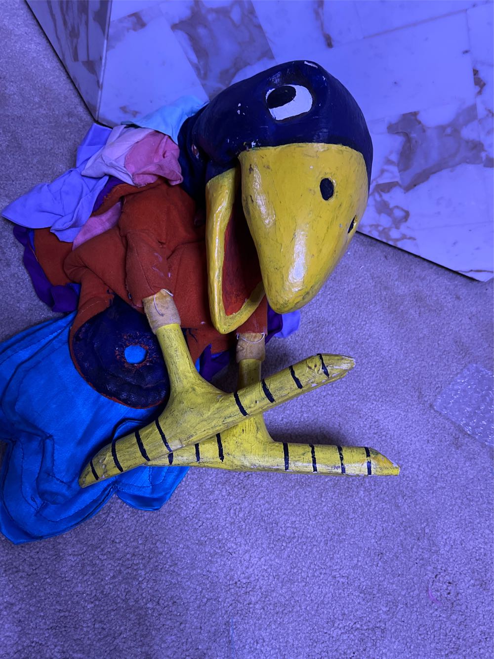 Crow Yellow Orange - Dorothy Rankin art collectible - Main Image 2