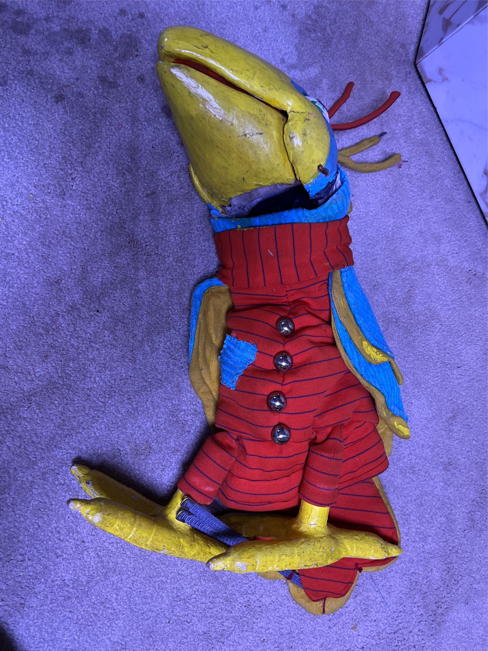 Crow Yellow And Blue - Dorothy Rankin art collectible - Main Image 3