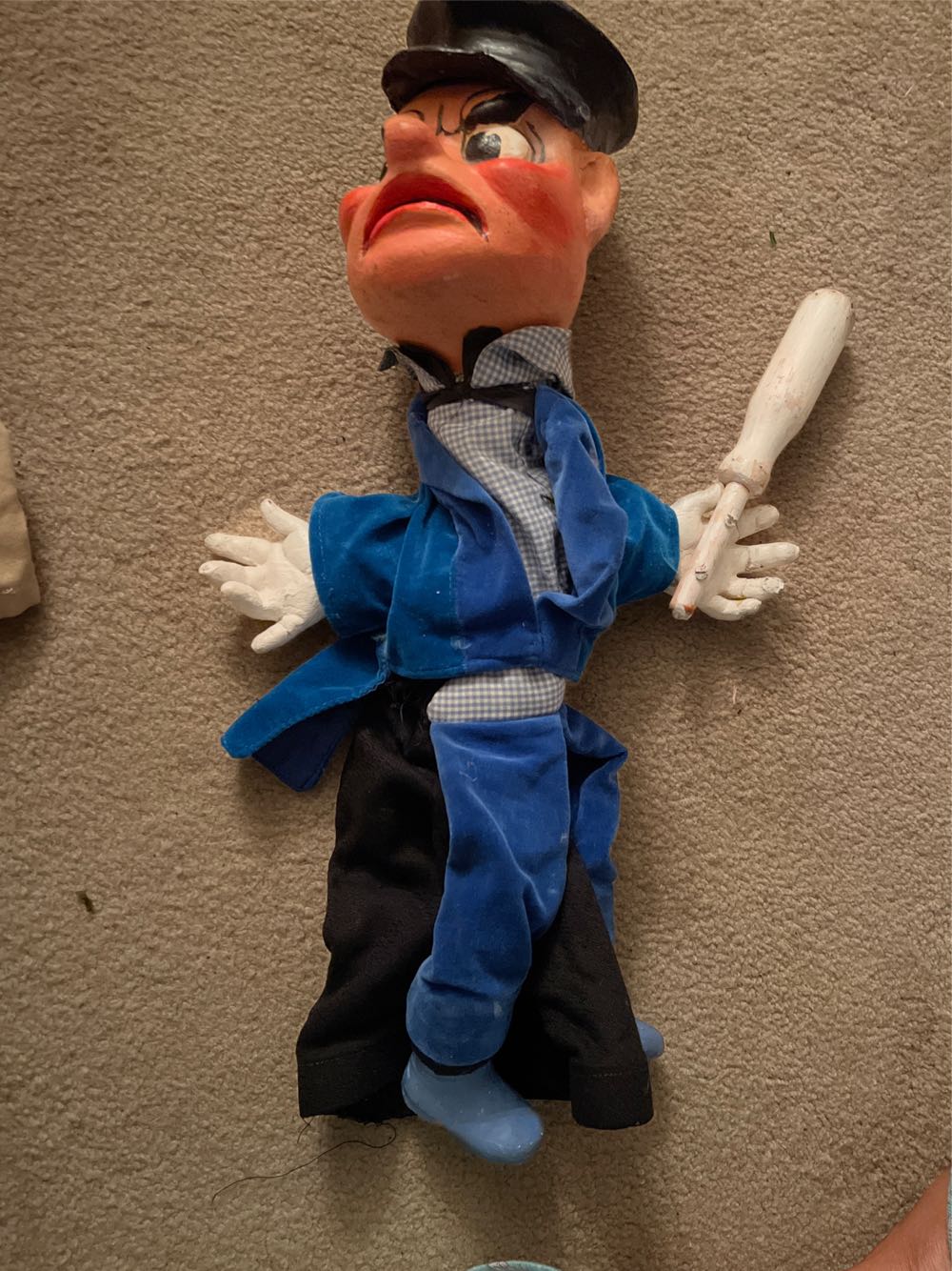 Punch And judy Policeman Dorothy - Dorothy Rankin art collectible - Main Image 2