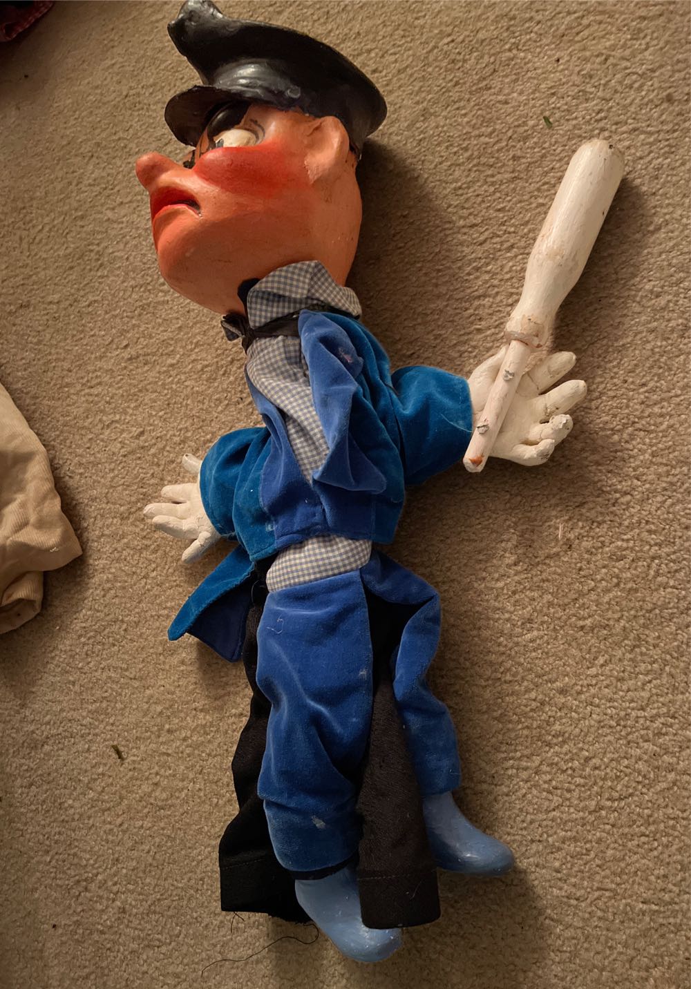 Punch And judy Policeman Dorothy - Dorothy Rankin art collectible - Main Image 3