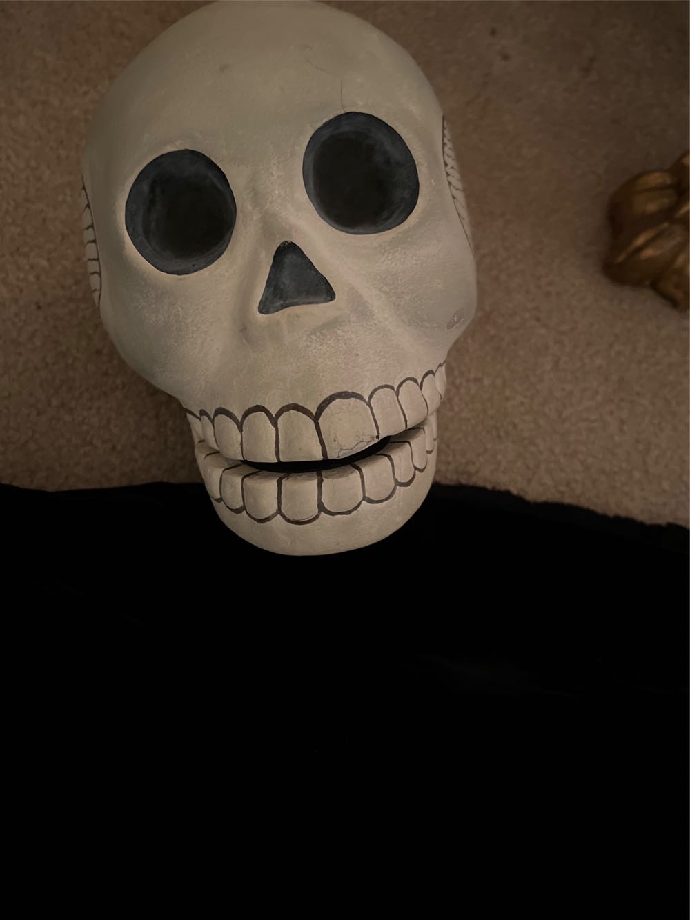 John Bouchier Floating  Skull - Peter Pullon art collectible - Main Image 2